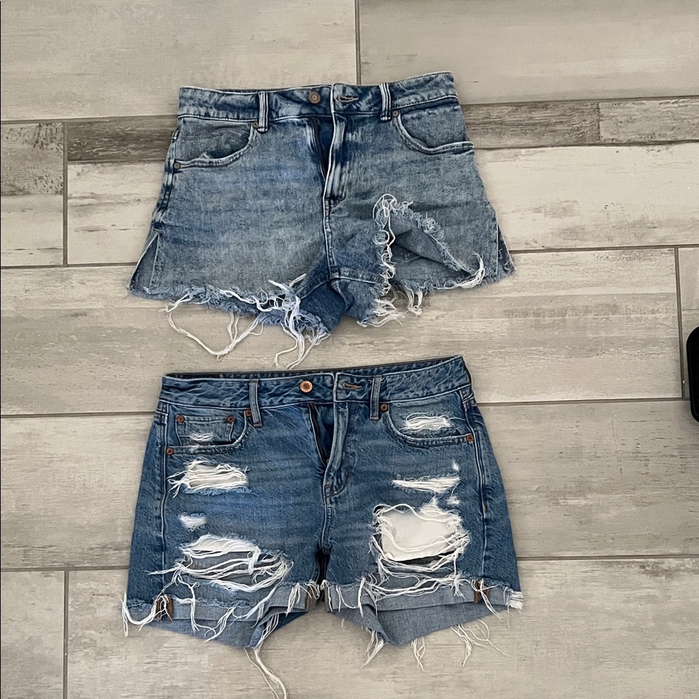 🔴 Distressed Denim Women Shorts